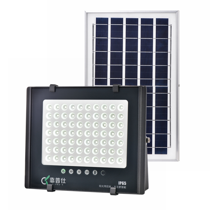 Solar flood light