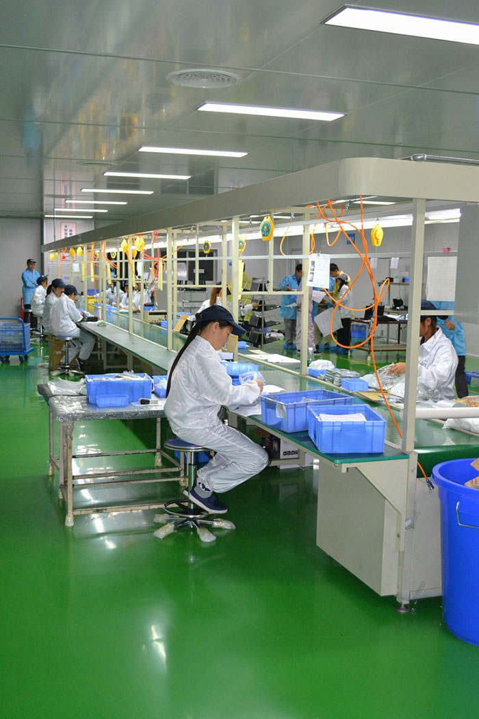 Grand Lighting production team in the factory
