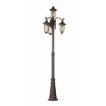 Outdoor Multi-head Post Light