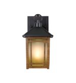Outdoor dusk to dawn wall light