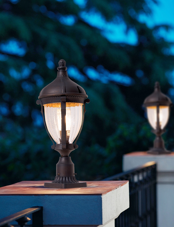 garden post lights