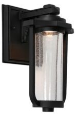 Outdoor 1 light exterior LED wall light