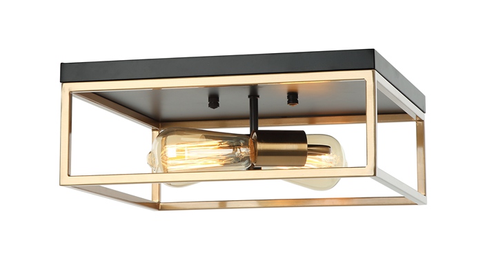 2773-202206081547205730.jpg Indoor metal square flush light - 图片 1