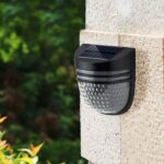 0.4W ABS+PC solar wall light for garden