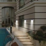 3.5W stainless+ABS solar wall light for yard - Image 2